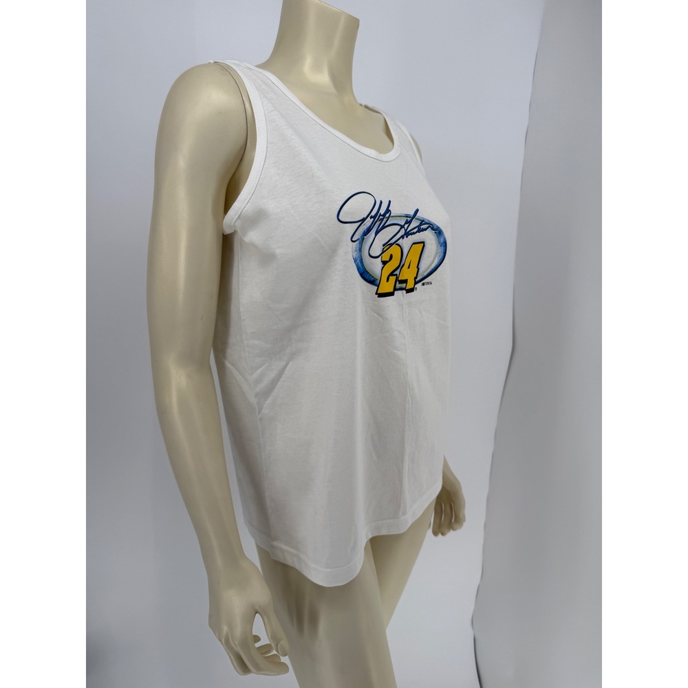 Vintage 90s Jeff Gordon 24 NASCAR Tank Top Chase Authentics Deadstock Medium